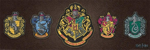 Pyramid Harry Potter Crests Poster 91,5x30,5cm | Yourdecoration.com