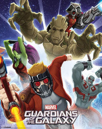 Pyramid Guardians Of The Galaxy Burst Poster 40x50cm | Yourdecoration.com