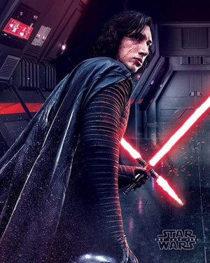 Pyramid Star Wars the Last Jedi Kylo Ren Rage Poster 40x50cm | Yourdecoration.com