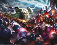 Pyramid Mpp50807 Marvel Future Fight Heroes Assault Poster 50x40cm | Yourdecoration.com