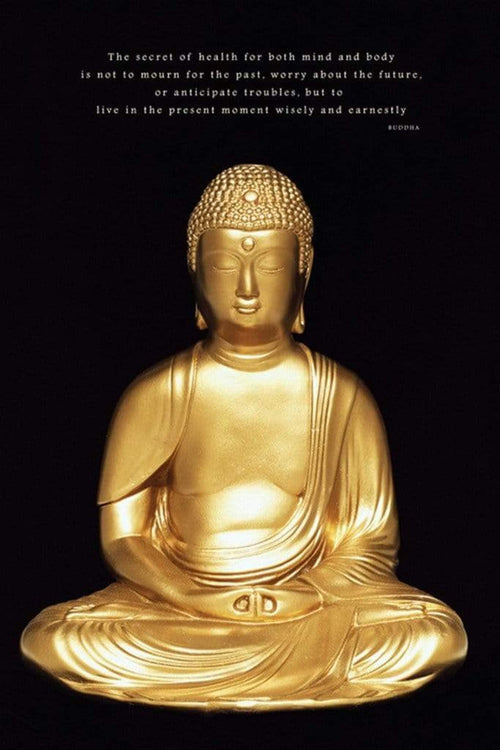 Pyramid Buddha Poster 61x91,5cm | Yourdecoration.com