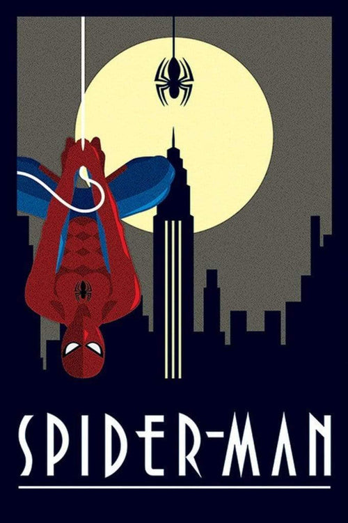 Pyramid Marvel Deco Spider Man Hanging Poster 61x91,5cm | Yourdecoration.com