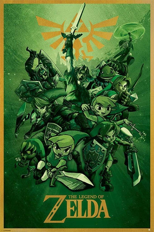 Pyramid The Legend of Zelda Link Poster 61x91,5cm | Yourdecoration.com