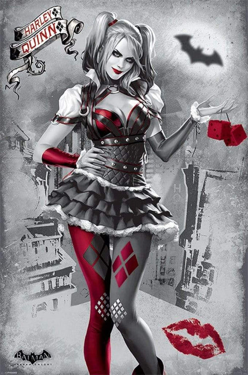 Pyramid Batman Arkham Knight Harley Quinn Poster 61x91,5cm | Yourdecoration.com