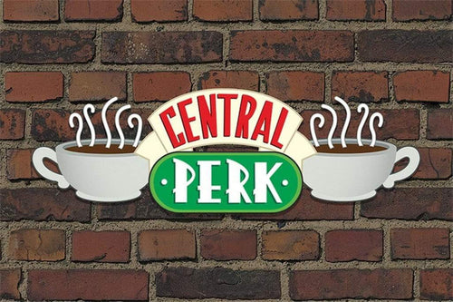 Pyramid Friends Central Perk Brick Poster 91,5x61cm | Yourdecoration.com