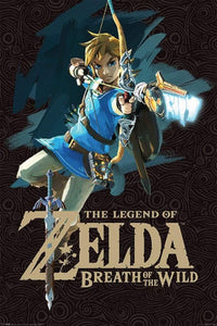 Pyramid The Legend of Zelda Breath of the Wild Game Cover Poster 61x91,5cm | Yourdecoration.com