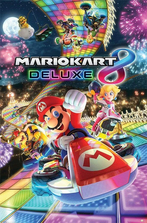 Pyramid Mario Kart 8 Deluxe Poster 61x91,5cm | Yourdecoration.com