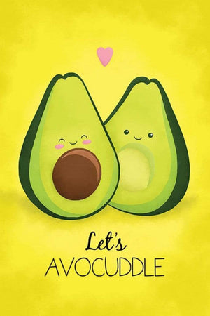 Pyramid Avocado Lets Avocuddle Poster 61x91,5cm | Yourdecoration.com