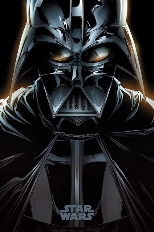 Pyramid Star Wars Vader Comic Poster 61x91,5cm | Yourdecoration.com