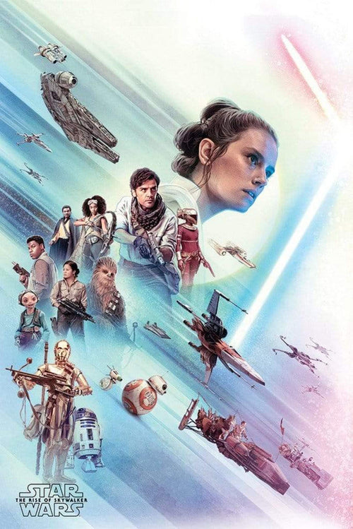 Pyramid Star Wars The Rise of Skywalker Rey Poster 61x91,5cm | Yourdecoration.com