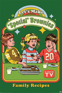 Pyramid Steven Rhodes Lets Make Special Brownies Poster 61x91,5cm | Yourdecoration.com