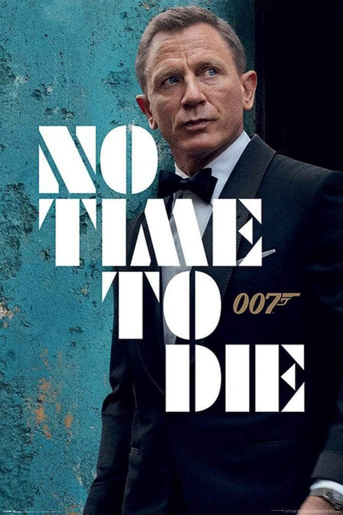 Pyramid James Bond No Time to Die Azure Teaser Poster 61x91,5cm | Yourdecoration.com