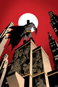 Pyramid PP34702 Batman Villain Skyline Poster | Yourdecoration.com