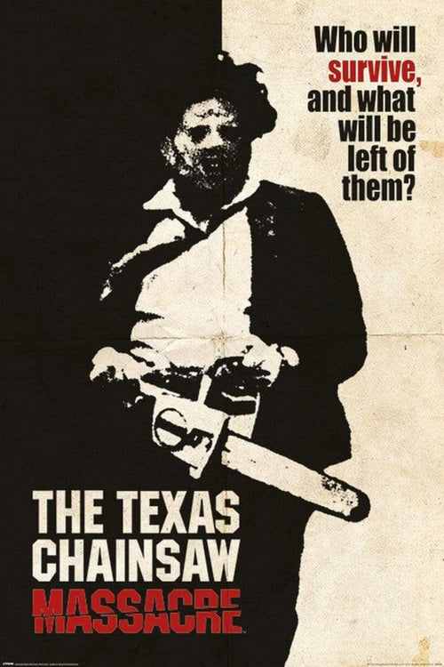 Pyramid Texas Chainsaw Massacre Who Will Survive Poster 61x91,5cm | Yourdecoration.com