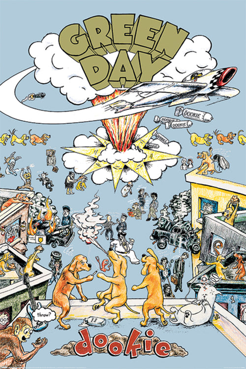 Pyramid Green Day Dookie Poster 61x91,5cm | Yourdecoration.com