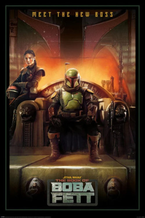 Pyramid PP34918 Star Wars The Book Of Boba Fett Meet The New Boss Poster | Yourdecoration.com