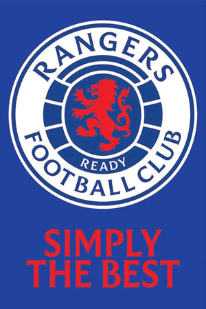 pyramid pp34963 rangers f c simply the best poster 61x91 5cm | Yourdecoration.com