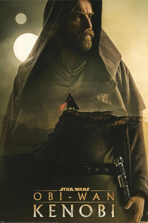 pyramid pp34969 star wars obi wan kenobi light vs dark poster 61x91,5cm | Yourdecoration.com