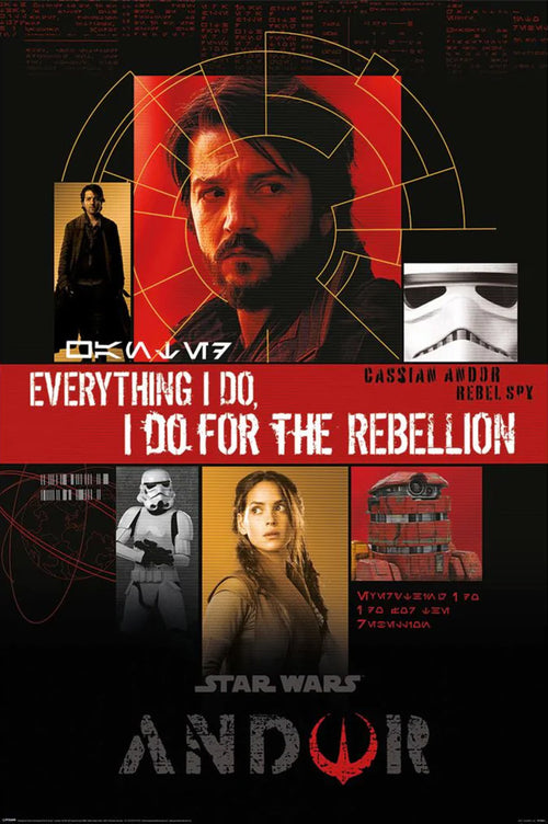 Pyramid Pp35061 Star Wars Andor For The Rebellion Poster 61X91,5cm | Yourdecoration.com
