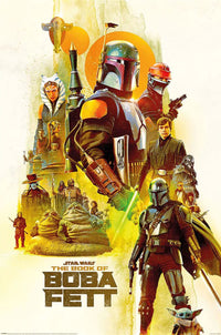 Pyramid Pp35076 Star Wars The Book Of Boba Poster 61x91,5cm | Yourdecoration.com