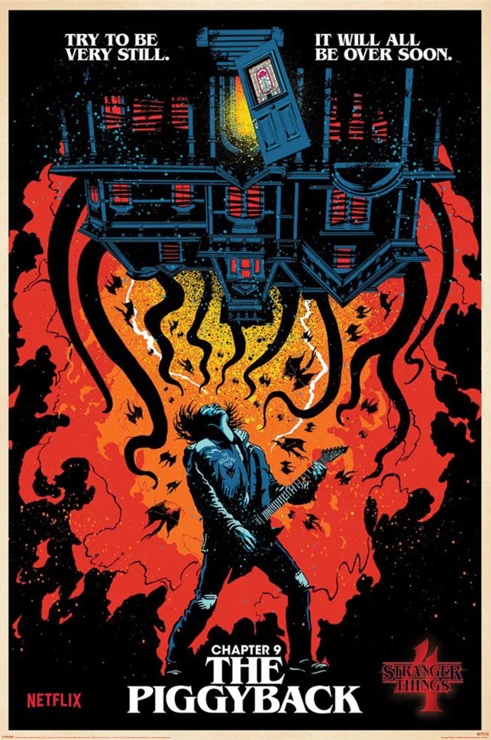 pyramid pp35213 stranger things 4 chapter 9 the piggyback poster 61x91-5cm | Yourdecoration.com