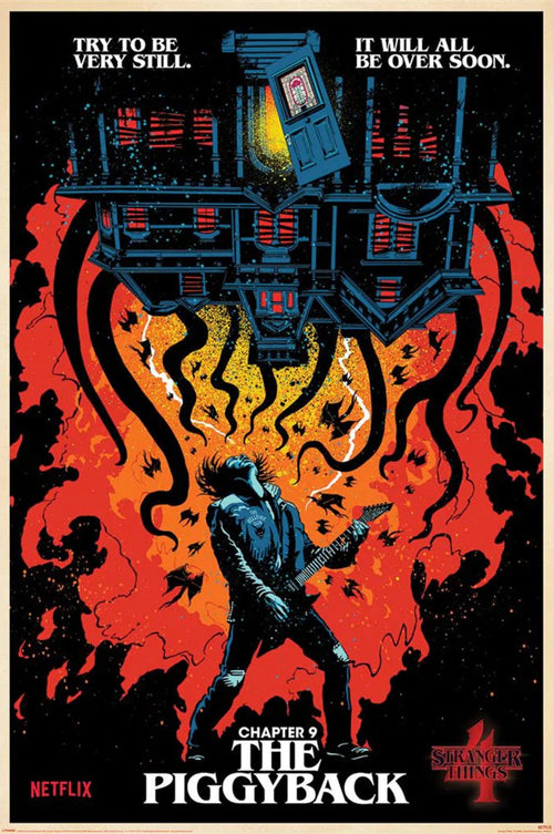 pyramid pp35213 stranger things 4 chapter 9 the piggyback poster 61x91-5cm | Yourdecoration.com