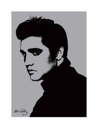 Pyramid Elvis Presley Metallic Art Print 60x80cm | Yourdecoration.com