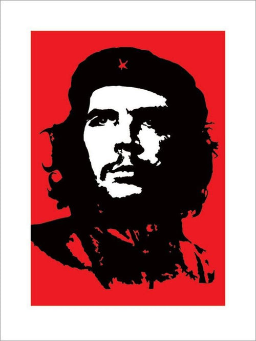 Pyramid Che Guevara Red Art Print 40x40cm | Yourdecoration.com