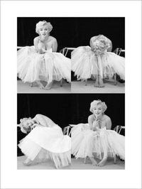 Pyramid Marilyn Monroe Ballerina Sequence Art Print 60x80cm | Yourdecoration.com