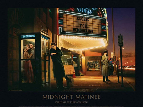 Pyramid Midnight Matinee Chris Consani Art Print 60x80cm | Yourdecoration.com