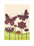 Pyramid Valentina Ramos Butterflies Art Print 60x80cm | Yourdecoration.com