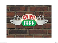 Pyramid Friends Central Perk Sign Art Print 60x80cm | Yourdecoration.com