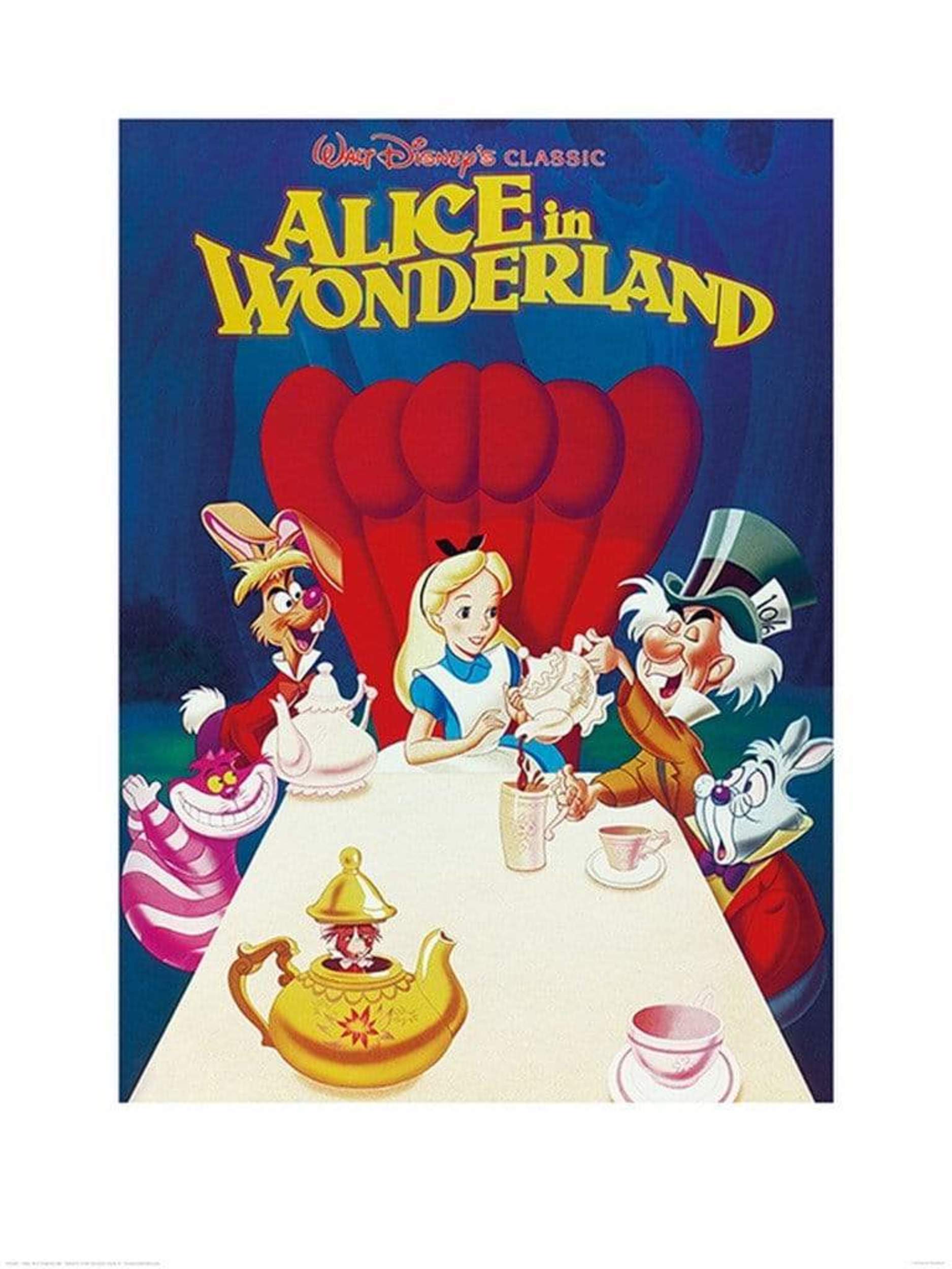 Pyramid Alice in Wonderland 1989 Art Print 60x80cm | Yourdecoration.com