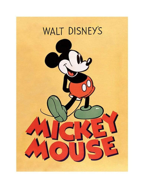 Pyramid Mickey Mouse Mickey Art Print 60x80cm | Yourdecoration.com