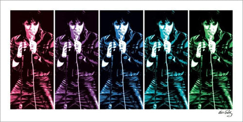 Pyramid Elvis Presley 68 Comeback Special Pop Art Art Print 50x100cm | Yourdecoration.com