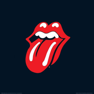 Pyramid The Rolling Stones Lips Art Print 40x40cm | Yourdecoration.com