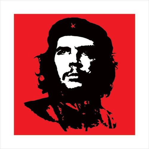 Pyramid Che Guevara Red Art Print 40x40cm | Yourdecoration.com