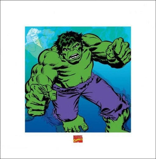 Pyramid Hulk Marvel Comics Art Print 40x40cm | Yourdecoration.com