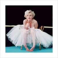 Pyramid Marilyn Monroe Ballerina Colour Art Print 40x40cm | Yourdecoration.com