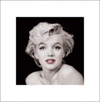 Pyramid Marilyn Monroe Red Lips Art Print 40x40cm | Yourdecoration.com
