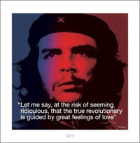 Pyramid Che Guevara iQuote Art Print 40x40cm | Yourdecoration.com