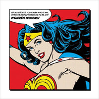 Pyramid Wonder Woman of all People Art Print 40x40cm | Yourdecoration.com