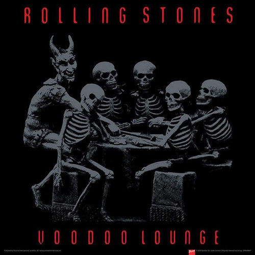 Pyramid The Rolling Stones Voodoo Lounge Art Print 30x30cm | Yourdecoration.com