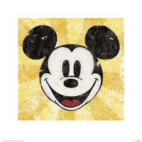 Pyramid Mickey Mouse Squeaky Chic Art Print 40x40cm | Yourdecoration.com