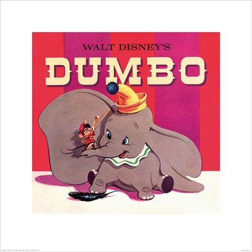 Pyramid Dumbo Art Print 40x40cm | Yourdecoration.com