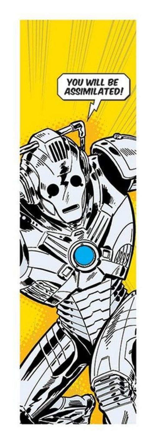 Pyramid Doctor Who Comic Cyberman Art Print 33x95cm | Yourdecoration.com
