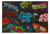 Wall Mural - Graffiti Wall 400x280cm - Non-Woven Murals