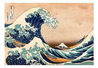 Wall Mural - Hokusai The Great Wave off Kanagawa Reproduction 200x140cm - Non-Woven Murals
