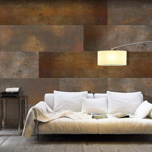 Wall Mural - Golden Cascade 400x280cm - Non-Woven Murals