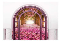 Wall Mural - Door To The Magic Land 150x105cm - Non-Woven Murals